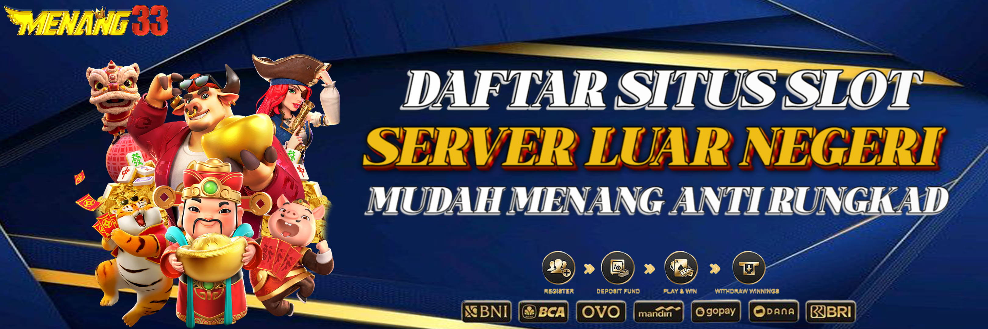 MENANG33: Agen Slot Promo Garansi Kekalahan 100% Gampang Menang Terbukti Mantap 🚀