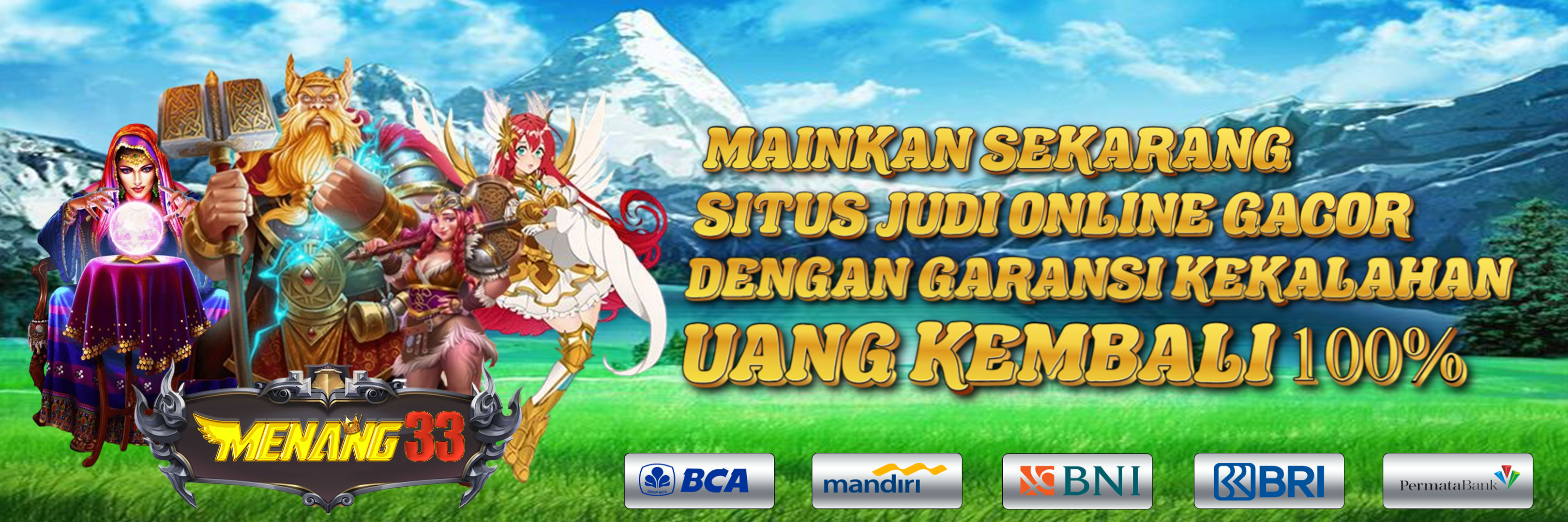 MENANG33: Rekomendasi Slot Gacor Dan Situs Garansi Kekalahan 100% Gampang Menang Terbaru 🚀