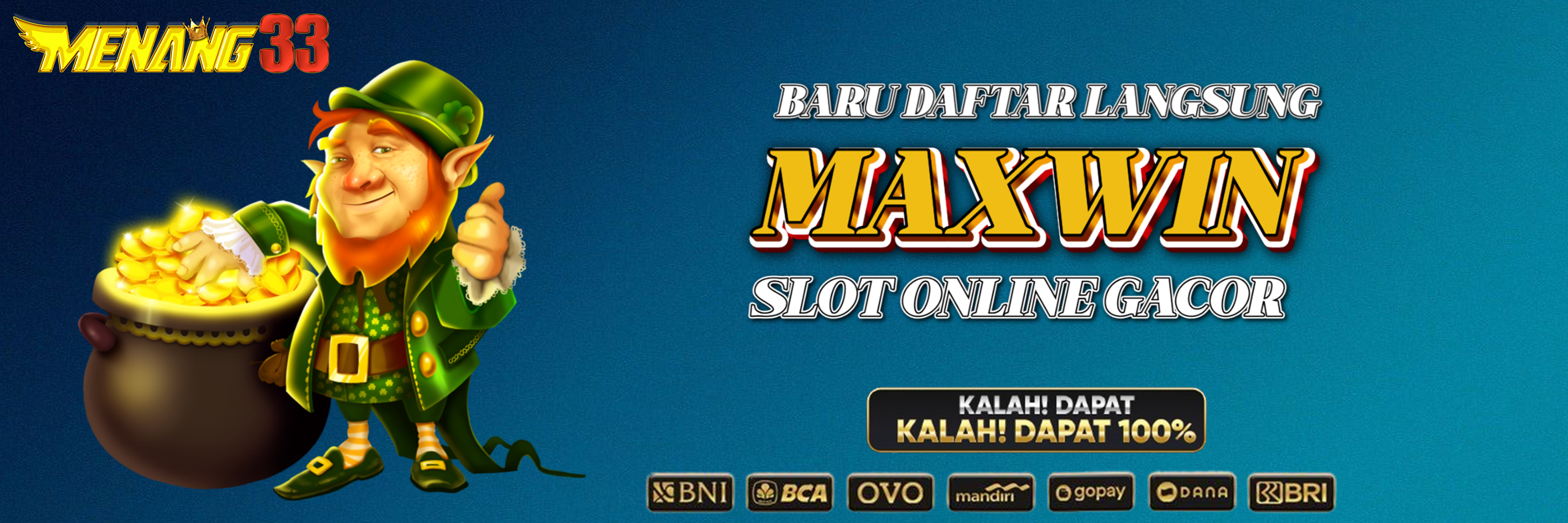 MENANG33: Agen Resmi Slot Deposit Pulsa 5000 Tanpa Potongan Tersedia Deposit Pulsa Semua Operator ⚡️