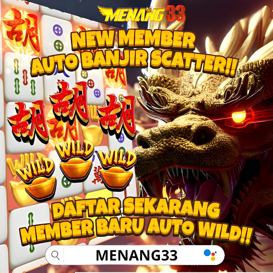 MENANG33 : Slot Online Ber Garansi Kekalahan 100% Terpercaya 2024