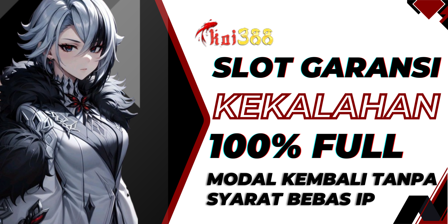 KOI388: Link Slot Garansi Kekalahan 100 Tanpa To Bebas Resiko Wajib Dicoba