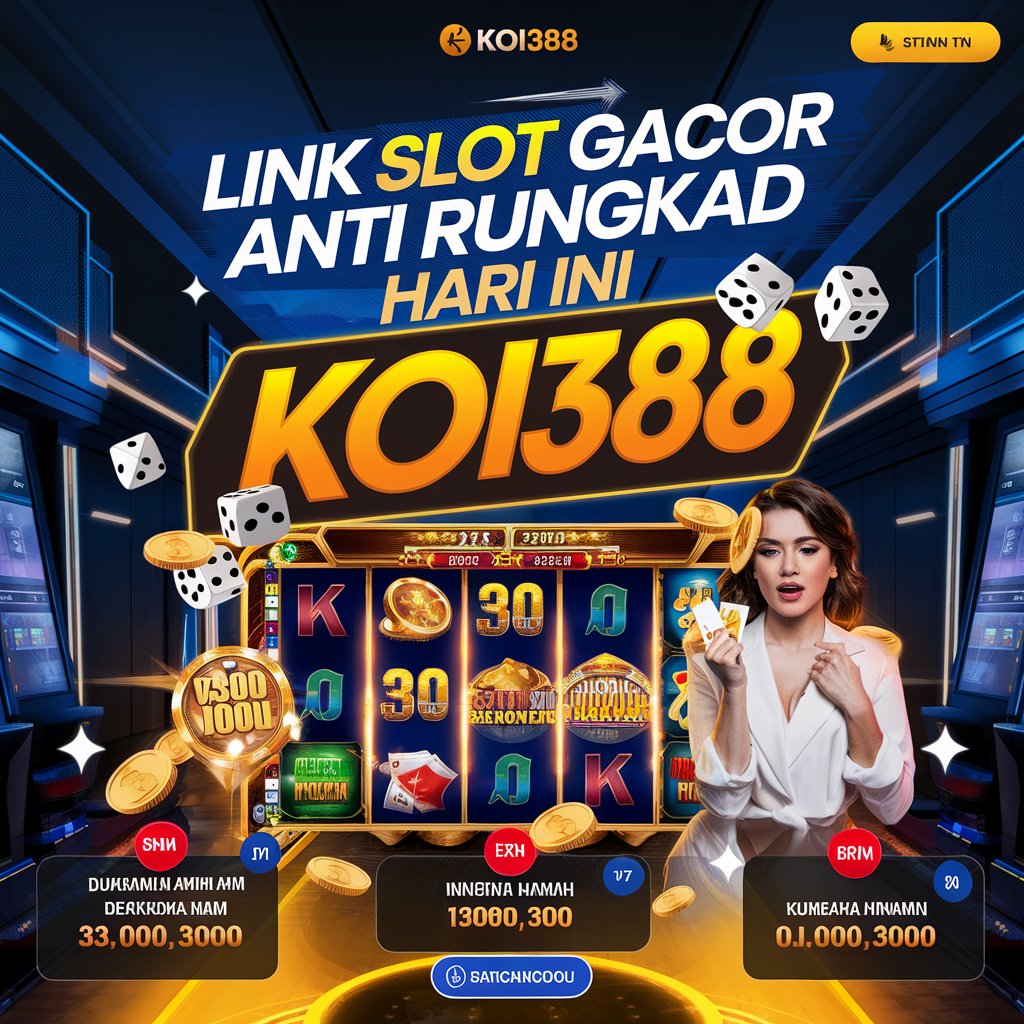 KOI388 >> Slot Gacor Anti Rungkad Hari Ini